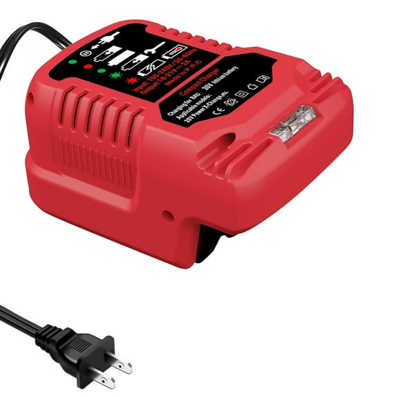 TAPDRA 20V Max Battery Charger Replacement for Bauer Hypermax Batteries KB624-03 KB524-03 KB424-03 Compact Design