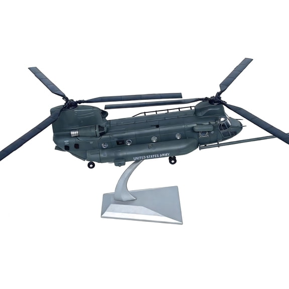 TAPDRA 22Cm Diecast Alloy Mh-47G Chinook Helicopter Model 1:72 Scale For Military Hobby Home Decoration
