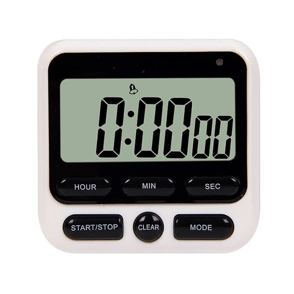 TAPDRA 24 Hour Count Up Down Digital Timer Loud Alarm Mute Flashing Function For Kitchen Household Daily Timing Accessory