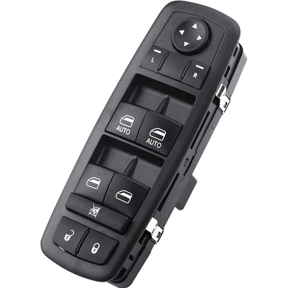 TAPDRA 3 9 Pin Master Power Window Switch 2 Auto Buttons For Dodge Ram 2500 Pickup 2009-2012 Window Control Replacement