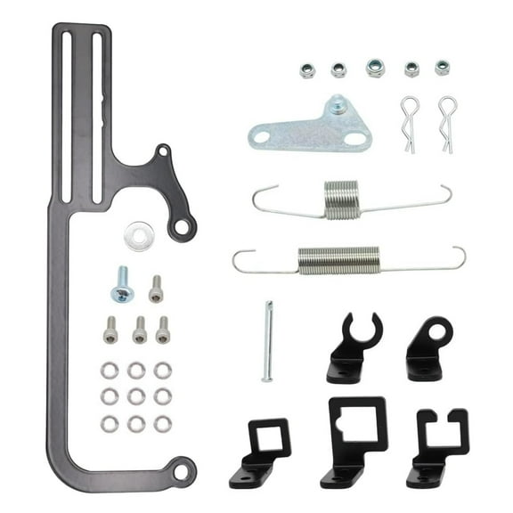 TAPDRA 304147 Cable Mount Kit Aluminum for 700R4 Transmissions Kickdown and Throttle Hardware Direct Fit