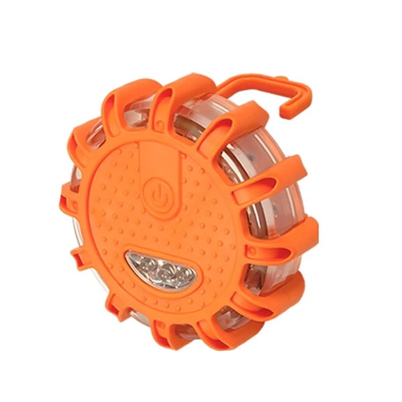 TAPDRA 360 Visible LED Safety Flare Light For Marine Road Emergencies 10 Working Modes AAA Battery Powered Plastic Construction