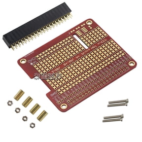 TAPDRA 40-Pin GPIO Extend DIY Board Multifunctional Shield for Raspberry Pi 3B/3B+/4B Board Spare Part