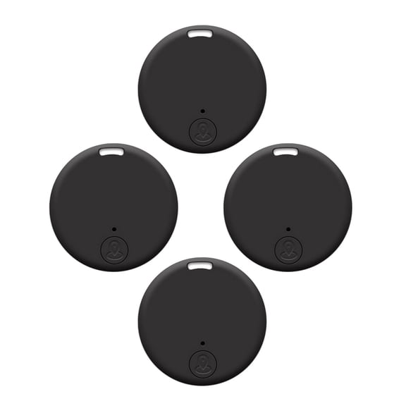 TAPDRA 4Pcs Bluetooth 5.0 Anti-Loss Device Two-Way Find 3.73.70.5cm For Pet Bag Key Personal Belonging Tracking