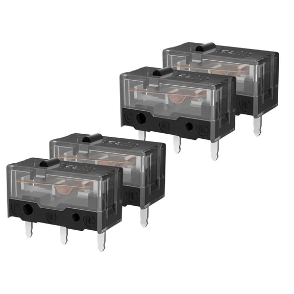 TAPDRA 4Pcs High-Performance GM 8.0 Mouse Micro Switches 24K Gold Contacts, 80M Clicks for Gaming Mice Upgrades