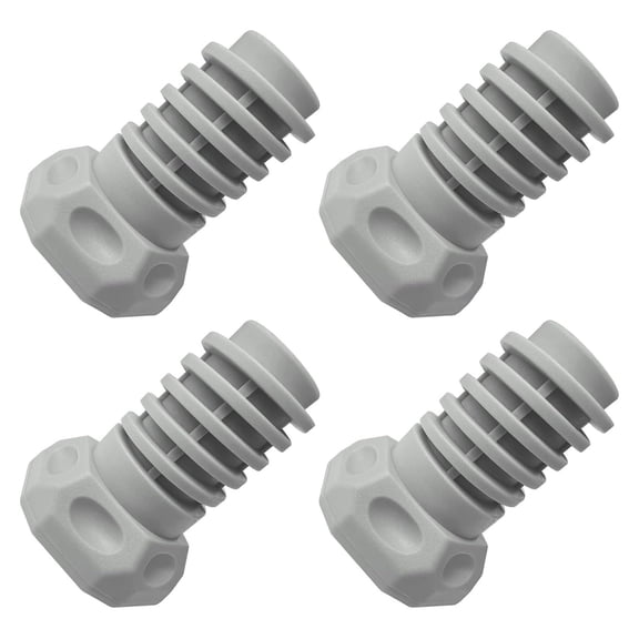 TAPDRA 4x Easy-to-Install Adjustable Feet for Samsung Dryers Save Time & Effort with Household Tools