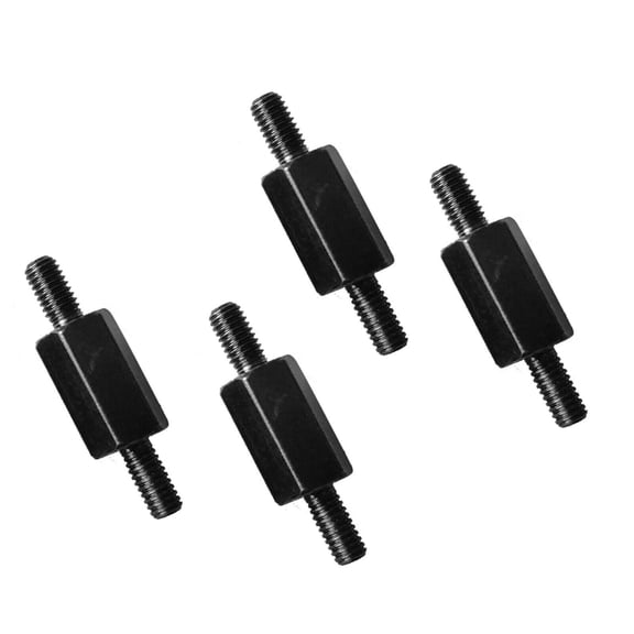 TAPDRA 4x RGB Liquid Cooler Mounting Screws Metal for Corsair H60/H100i/H115i 2018 Models
