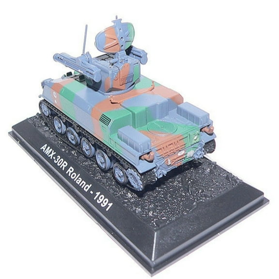 TAPDRA AMX-30R Roland Surface-to-Air Missile System Tank Model 1/72 Scale Alloy 3.5in French Military Vehicle for Collectors