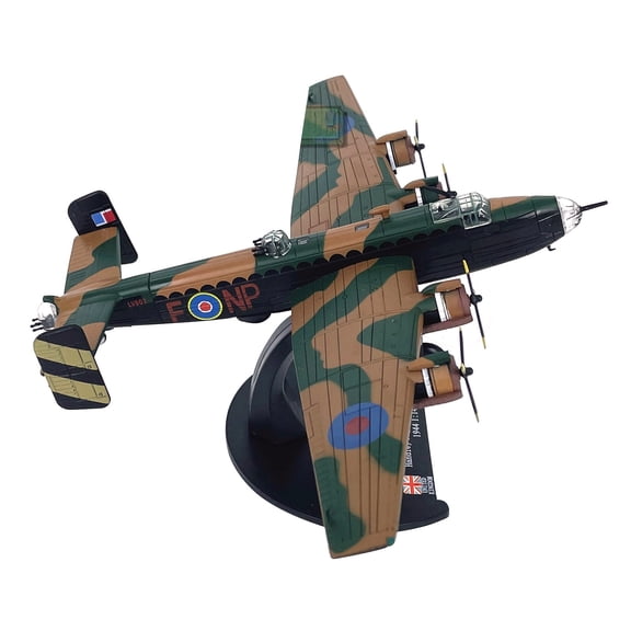 TAPDRA Accurate 1:144 Scale Handley Page Halifax B Mk III Bomber Model for Display and Decoration