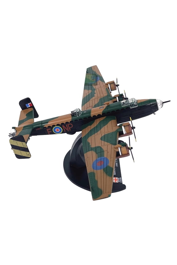 Accurate 1:144 Scale Handley Page Halifax B Mk III Bomber Model for Display and Decoration