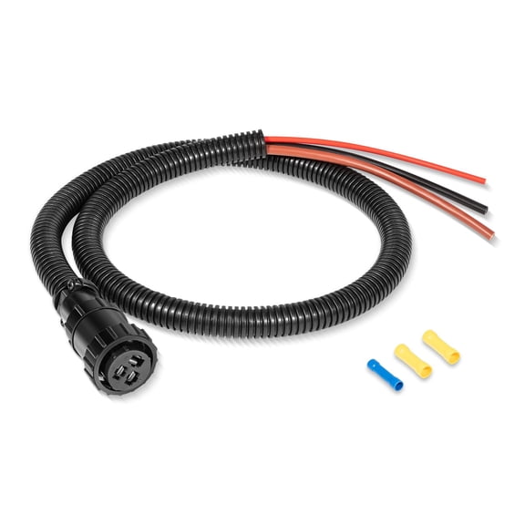 TAPDRA Agricultural Auxiliary Power Cable Kit for JD Case-IH Ford Combine Tractor Cotton Picker Heavy Duty 3-Pin Design