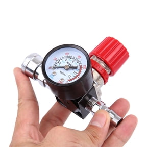 TAPDRA Air Pressure Control Regulator Valve 180 PSI 1/4 NPT Stable Performance For Garage Auto Industrial Workplaces