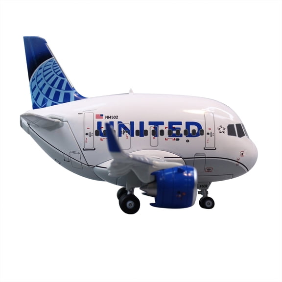 TAPDRA Airbus A321 United Airlines Q-Version 1:300 Aircraft Model For Aviation Enthusiasts Birthday Christmas Selection