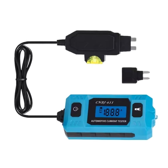 TAPDRA Automotive Current Detector 0.01A-19.99A Range LED Display 20A Load for Car Wire Open Short Fuse Relay Diagnostic Accessory