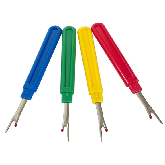 TAPDRA Big Seam Ripper 5.51 Inch Metal Blade Plastic Handle Colorful Pack for Tailors Sewers Crafters Essential Tool