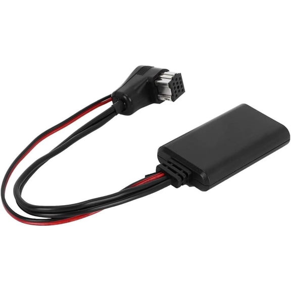 TAPDRA Bluetooth 4.1 EDR Car AUX Adapter Plastic 12-Pin IP-BUS For JVC Alpine Pioneer DEH-P Series Car Audio Replacement