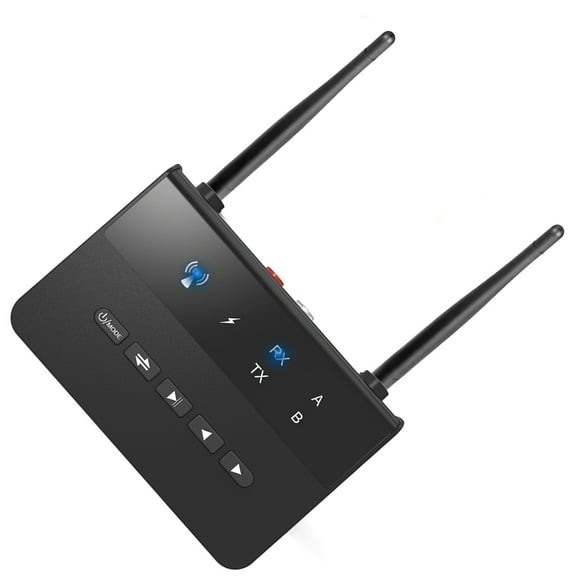 TAPDRA Bluetooth 5.0 Audio Receiver with apt-X LL & Dual Stream Support for Smartphones & Bluetooth Speakers