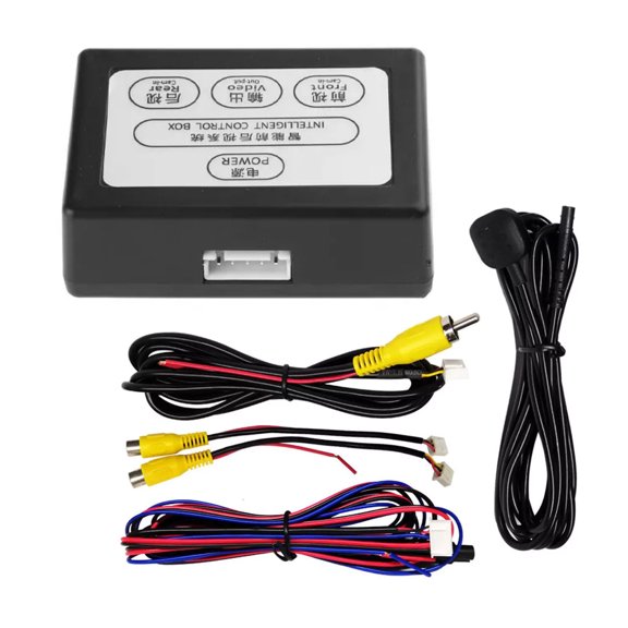 TAPDRA Car Front Rear View Camera Control Box Intelligent Video Switching Smooth Video for Enhanced Driving