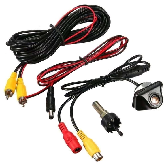 TAPDRA Car Rear View Camera for Backup Parking 170 Degree Wide Angle Night Vision CMOS Sensor NTSC IP67 Waterproof