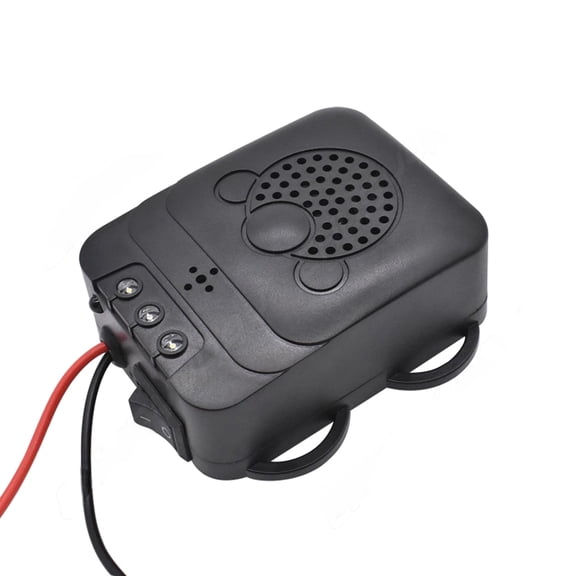 TAPDRA Car Ultrasonic Rodent Repeller, 12-25KHZ 40mA, 40m Effective, For Protecting Car Wiring From Mice Rats