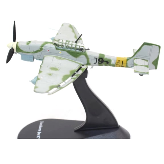 TAPDRA Detailed Stuka Ju-87 B-2 Bomber Model for Display, Perfect for Desk Decor