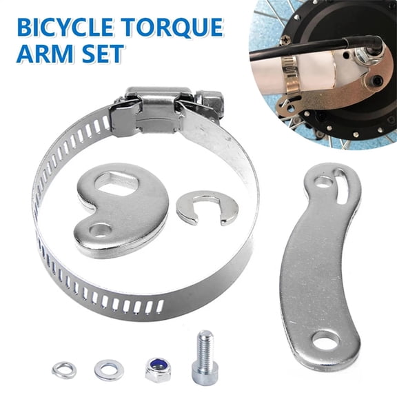 TAPDRA E Bike Torque Arm Accessories 2Pcs Metal Durable Construction For Electric Bicycle Motor Axle Dropout Safety
