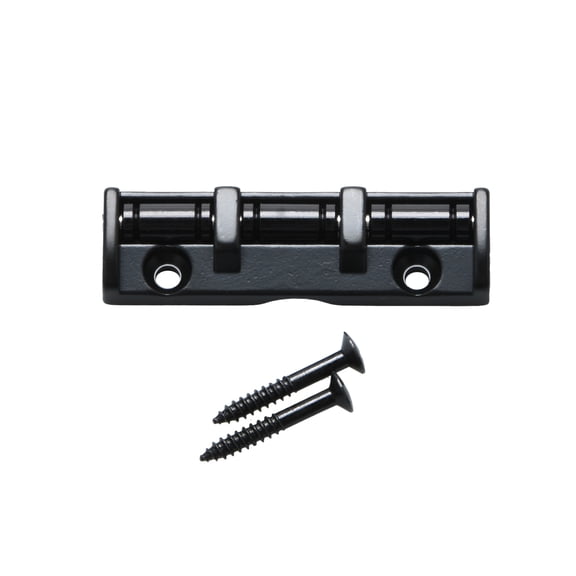 TAPDRA Electric Guitar Roller Nut 35mm String Spacing Black Finish With Mounting Screws For Guitar Upgrade Component