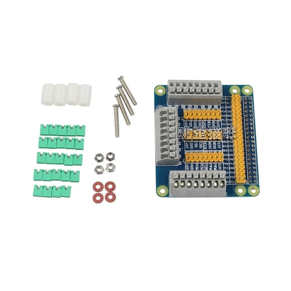 TAPDRA Expansion Board Multifunctional DIY Kit for Raspberry Pi GPIO 2/3/4 Repair Board Part