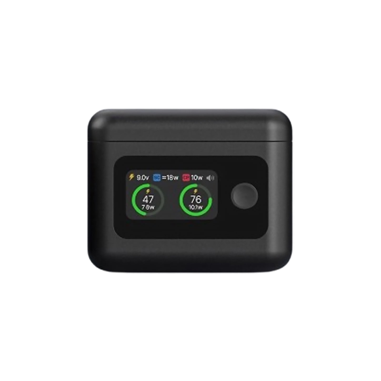 TAPDRA Fast Charger Hub 27W LED Display Two-Way Charging Power Bank for Camera Batteries Portable Charger
