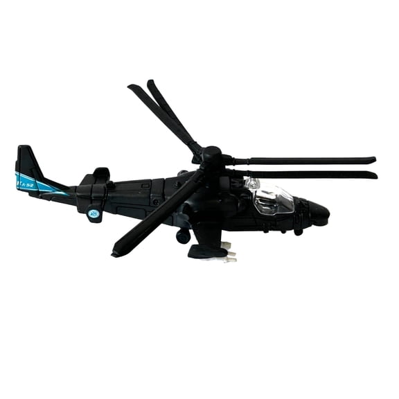 TAPDRA For Collection Enthusiasts 1:130 Scale Kamov Ka-52 Alligator Helicopter Model Alloy Die Cast 12cm x 7cm Decor