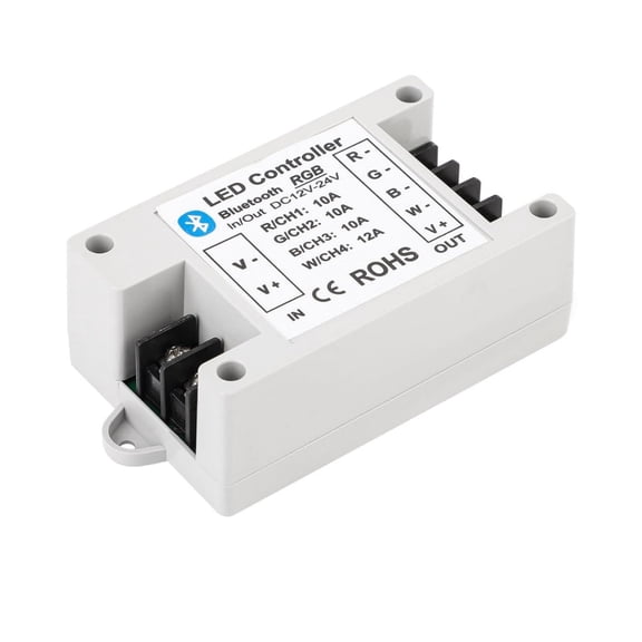TAPDRA For RGB RGBW Light Strips Bluetooth Controller DC12 24V Input 360W Output Music Voice Control Timer 20 Jumping Modes