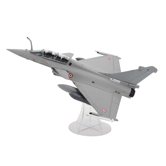TAPDRA French Air Force Rafale B Fighter Model 1:72 Scale Diecast Alloy for Collectors Gift Home Decor Display Desk 8.4 Inches Long