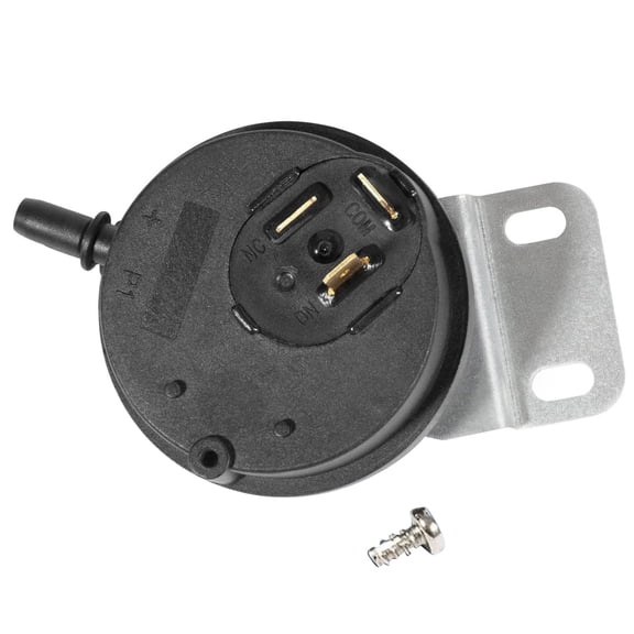 TAPDRA Furnace Air Pressure Switch Black Plastic Metal 1.74 Inch W/C Replace 632444R MPL93001 for Frigidaire Westinghouse Philco Gas Furnaces