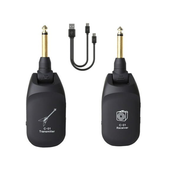 TAPDRA High-Frequency C01 Wireless Transmitter for Guitars and Basses, 4-Hour Battery Life