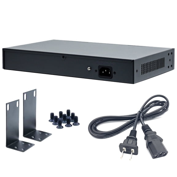 TAPDRA High-Power POE Switch, 30W per Port, for Surveillance & Ethernet-Powered Gear