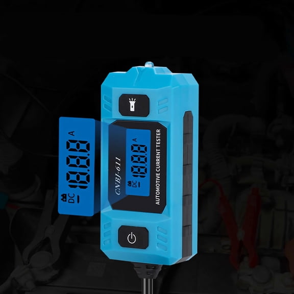 TAPDRA High Precision Automotive Current Tester 0.01A-19.99A 20A Load for Car Wire Open Short Fuse Relay Diagnostic Repair Unit