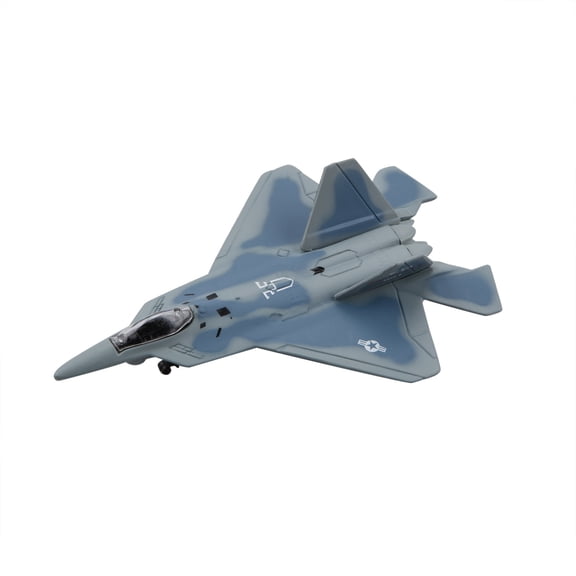 TAPDRA High Precision F-22 Raptor Fighter Model Alloy Plastic Material 1:160 Scale For Aircraft Enthusiast Birthday Christmas