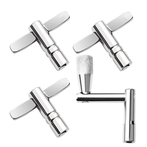 TAPDRA High Quality Drum Key Set for Optimal Drum Sound 4 Pack Steel Construction for Rehearsals Live Gigs Recording Sessions