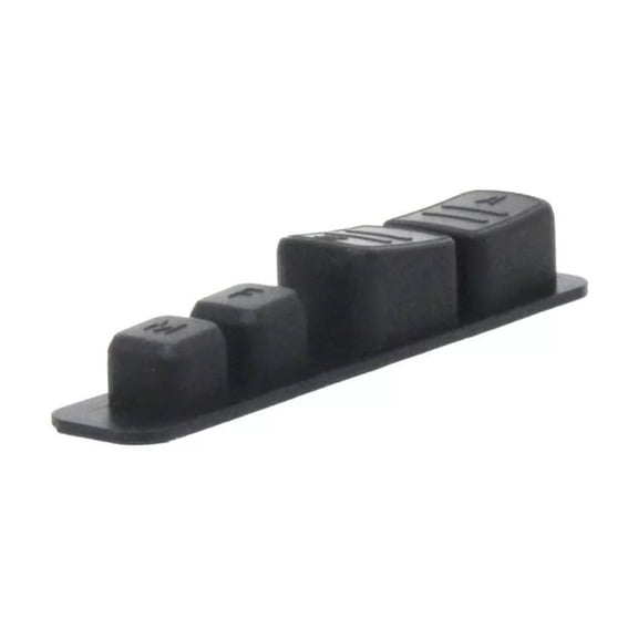 TAPDRA High-Quality Rubber PTT Button for UV-82, Durable & Reliable, DIY Replacement