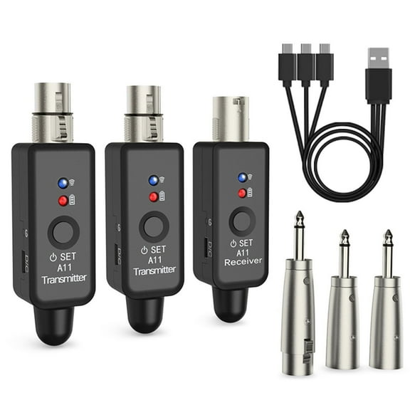 TAPDRA High-Resolution A11 Wireless Mic System, 24-bit/48kHz Audio for Recording Studios and Theatre