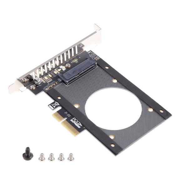TAPDRA High-Speed U.2 to PCIe X4 Riser Card 4000MB/s, No Driver Required for Windows/MacOS/Linux