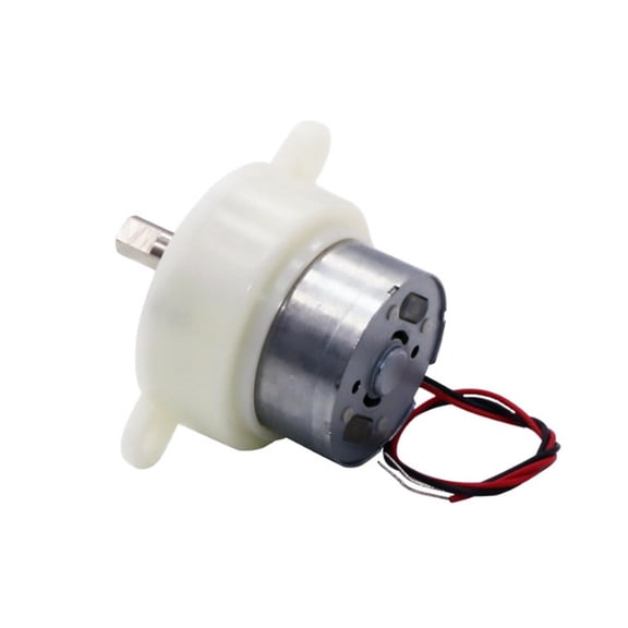 TAPDRA High-Torque Gear Motor for DIY Projects Full Plastic Gears for Robotics and Model Building