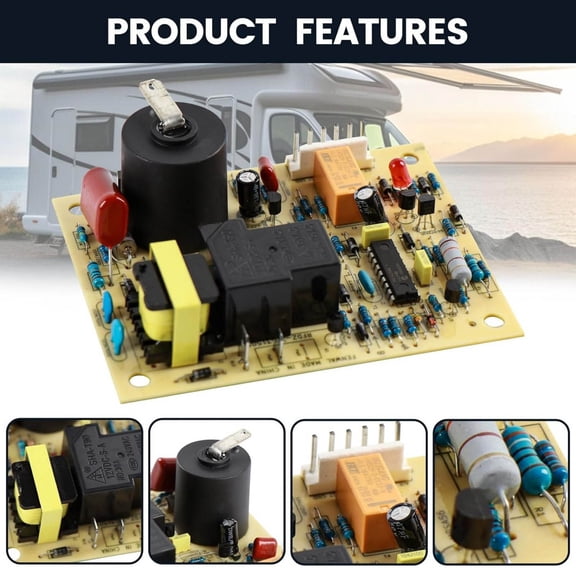 TAPDRA Ignition Control Circuit Board DC12V Stable Signal Output Durable Construction For Dometic RV Furnace Repair And Maintenance
