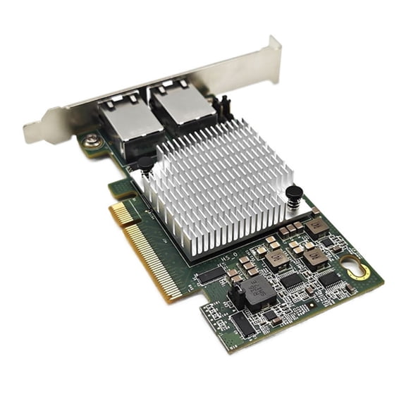 TAPDRA Intel X540-Based 10Gbps Dual RJ45 Network Card for Windows & Linux PCs and Servers