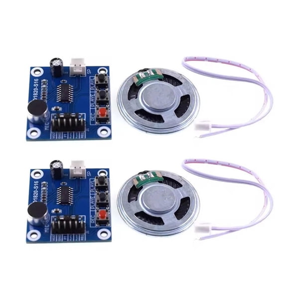 TAPDRA Isd1820 Voice Module Full Set Record Trigger Loop Playback For Diy Electronic Toy Voice Broadcast Reminder System Parts