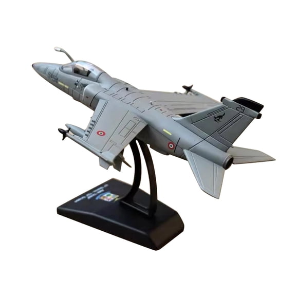TAPDRA Italian Air Force AMX Ghibli 1:100 Scale Military Aircraft Model With Display Stand For Collection Showcase Decor