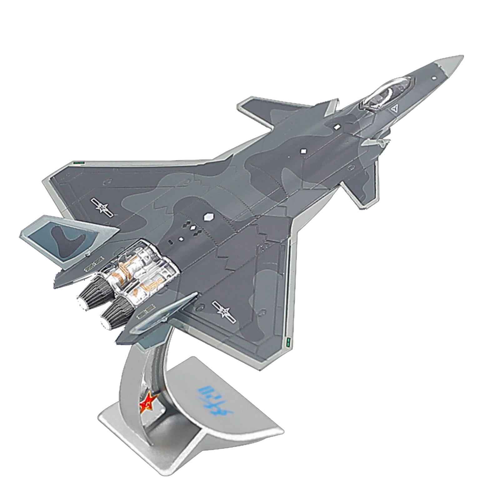 TAPDRA J-20 Fire Fang Fighter Chinese Model Airplane 1 144 Scale Diecast Metal Replica Aircraft Decor Collection Gift