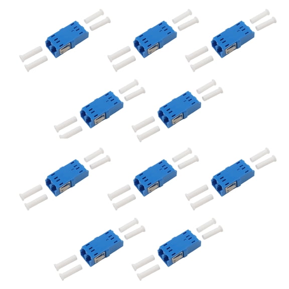 TAPDRA LC-LC Duplex Flange Adapter High Interchangeability and Wear Resistance for Fiber Optic Networks