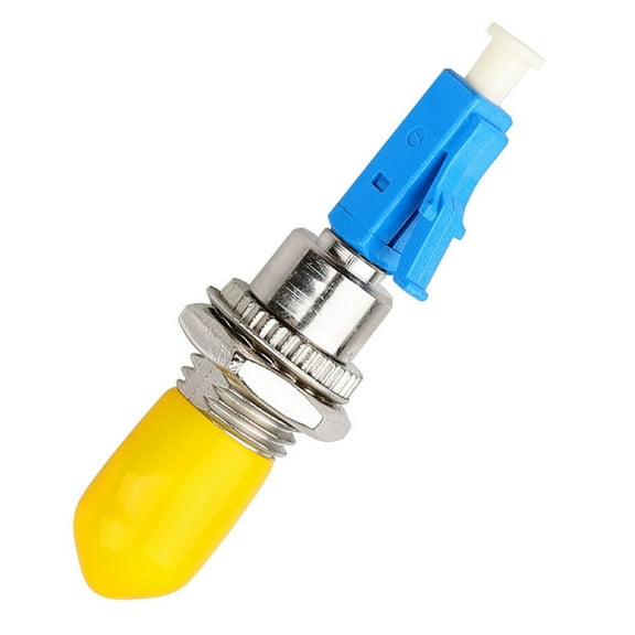TAPDRA LC Male ST Female Fiber Optic Adapter High Performance for Optical Networks, Reliable Connection