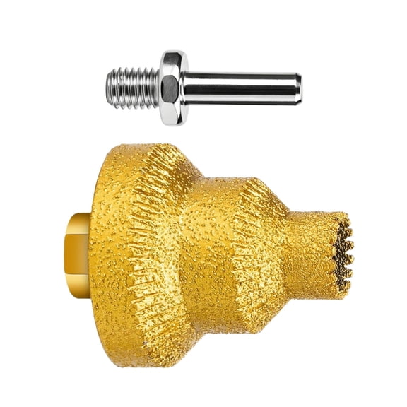 TAPDRA M10 Thread Diamond Coated Step Drill Bit 3 Step Sizes For Porcelain Quartz Concrete Engineered Stone Processing